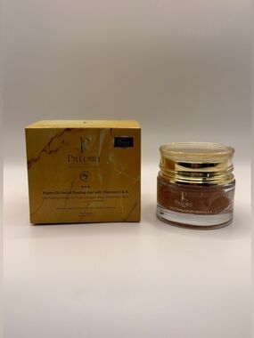 Predire Paris Argan Oil Vitamin A&E Infused Facial Peeling Gel, 1.7oz New In Box